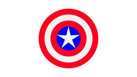 OBJ file Captain America Shield 3D Model 🛡️ ・3D printable design to ...