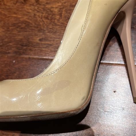 Jimmy Choo Shoes Jimmy Choo Anouk Pointy Toe Pumps In Nude Patent Leather Poshmark