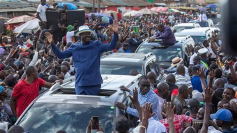 LIVE Raila Odinga Mega Rally In Busia YouTube