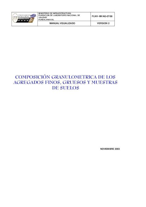 PDF Practica De Granulometria DOKUMEN TIPS