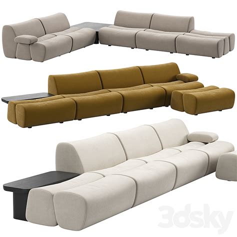 Sofa Ernest By Poliform Sofa 3d Model