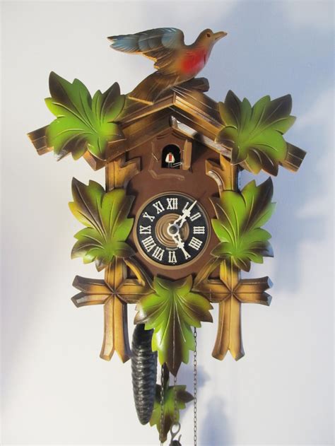 Vintage German Black Forest Cuckoo Clock Wall Clock Hand Etsy