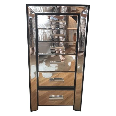 Pier 1 Mirrored Lingerie Chest AptDeco