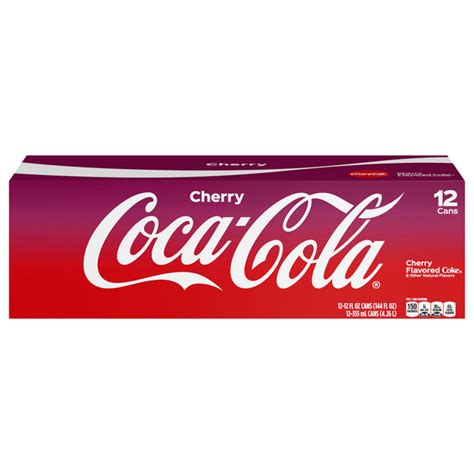 Save On Coca Cola Cherry Cola Soda 12 Pk Order Online Delivery Food