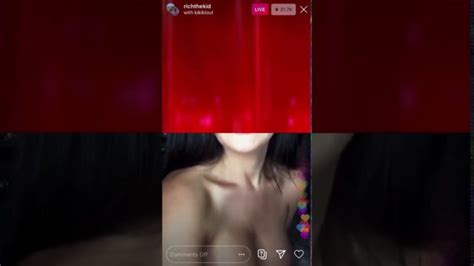 Rich The Goes Instagram Live With Naked Pornstar That Masturbate Then Squirted Must Watch