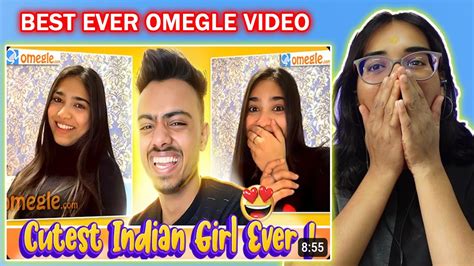 Omegle I Found My Cutest Indian Love 😍💖reaction Funniest Omegle Ever Its Kunal Neha M