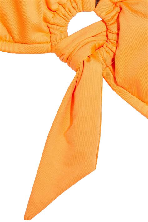 SEAFOLLY Active Ring Embellished Bikini Top THE OUTNET