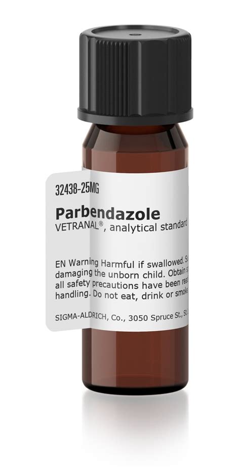 Parbendazole Vetranal Analyt Mg Supelco Sls