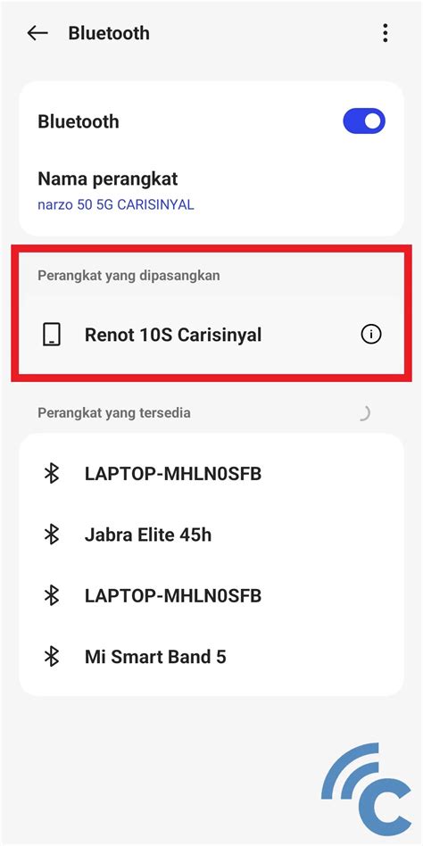 Inilah Cara Mudah Mengganti Nama Bluetooth Di Hp Realme