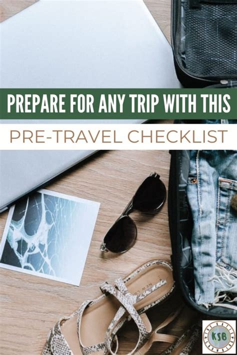 Pre Travel Checklist The Ultimate List Of What To Do Before Your Trip