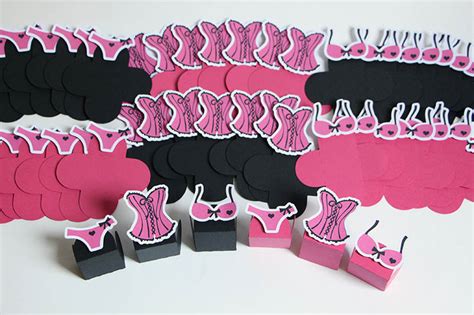 Decoracao Cha De Lingerie Rosa E Preto Ltimas Decora O