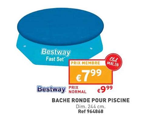 Promo B Che Ronde Pour Piscine Bestway Chez Trafic Icatalogue Fr