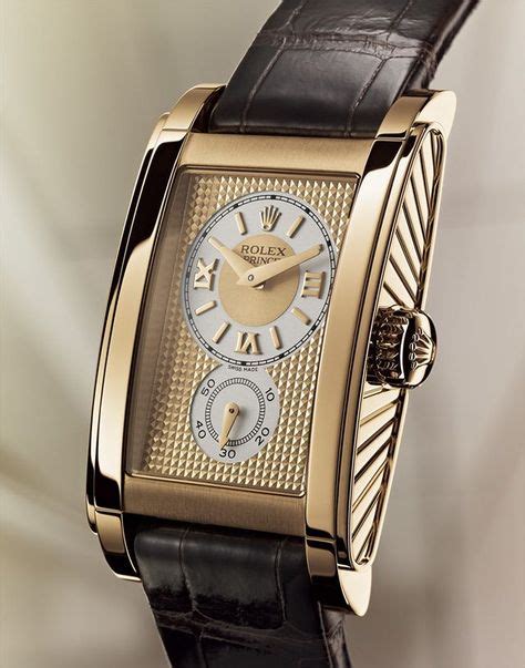 Rolex Cellini Rolex Prince Rectangular 18ct Everose Gold — M54425