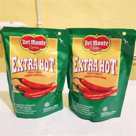 Jual SAOS DELMONTE EXTRA HOT PEDAS GR Shopee Indonesia