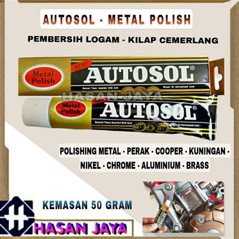 Jual Autosol Metal Polish Gram Gram Pengkilap Logam Polis Metal