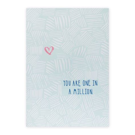 Connections from Hallmark Greeting Card - One in a Million - Kmart