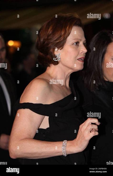 Sigourney Weaver at the world premiere of Avatar held at the Odeon ...