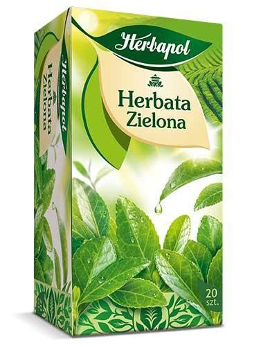 Herbata Herbapol Green Tea Torebek Zielona Extrabiuro Pl