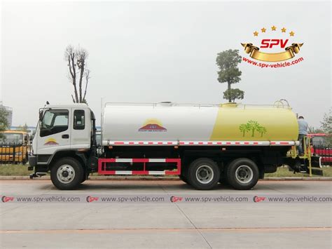 Isuzu Litres Water Sprinkling Truck