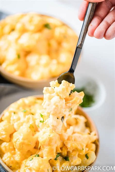 The Best Cauliflower Mac And Cheese Low Carb Spark