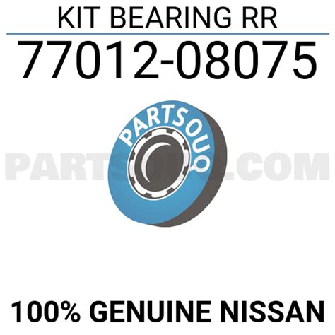 kit bearing rr  nissan parts partsouq