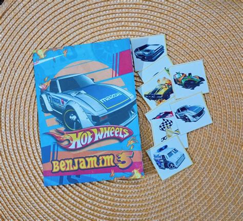 Lbum De Figurinhas E Colorir Hot Wheels Lembrancinha Elo