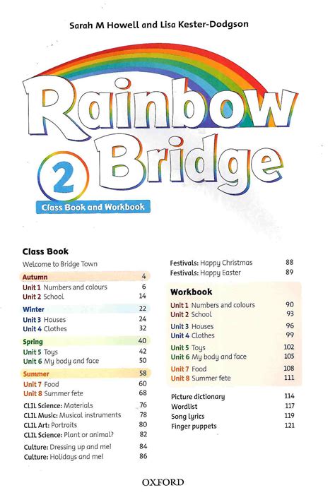 Rainbow Bridge: Level 2: Students Book And Workbook - FAHASA.COM