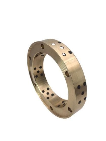 Cuzn Al Fe Mn Oilless Bronze Bushing Graphite Ring Filled Self