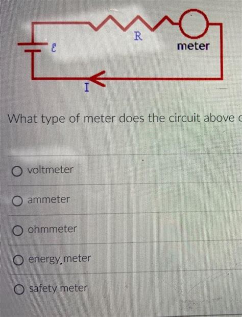 solved  type  meter   circuit  voltmeter cheggcom