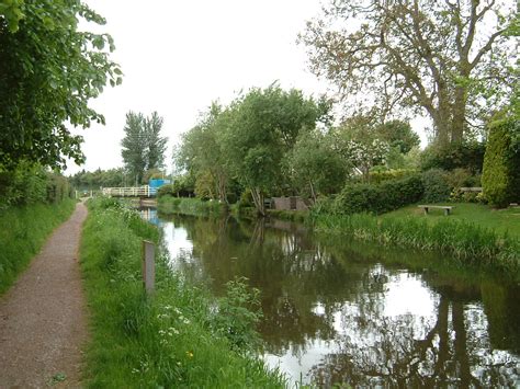 The Bridgwater And Taunton Canal A Picture From Taunton To Street