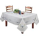 Amazon Creative Linens Embroidered Floral Table Runner X Oval