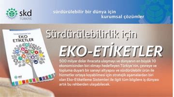 Sürdürülebilirlik için Eko Etiketler Rehberi Yayınlandı