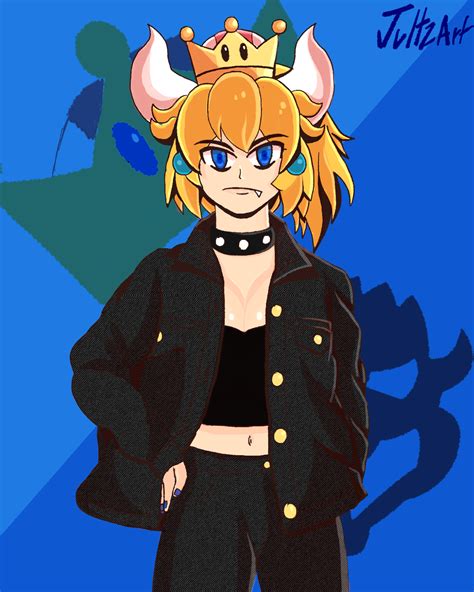 Bowsette By Jotart On Newgrounds