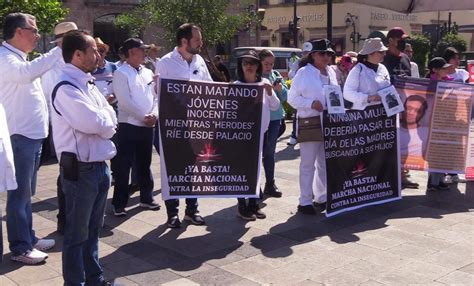 Participa Querétaro en la marcha nacional contra la inseguridad