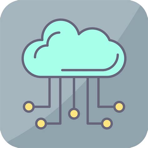 Cloud Computing Vector Icon 18760748 Vector Art At Vecteezy