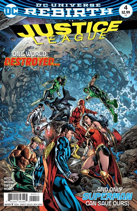 Justice League S Rebirth Complete Vf Set Dc