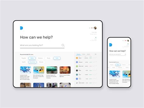 Search Engine Design by Kudreto on Dribbble