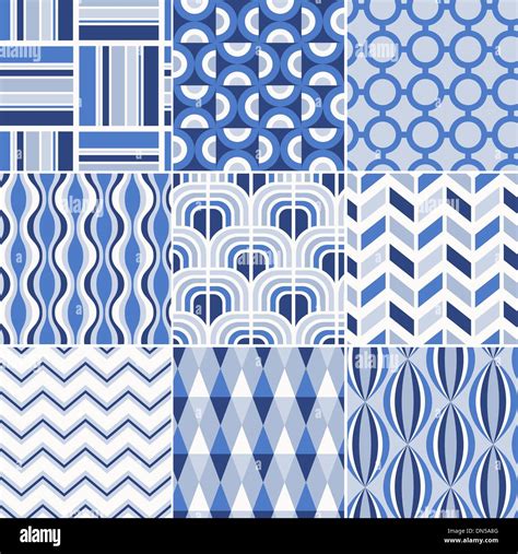 Seamless Retro Pattern Print Stock Vector Image Art Alamy