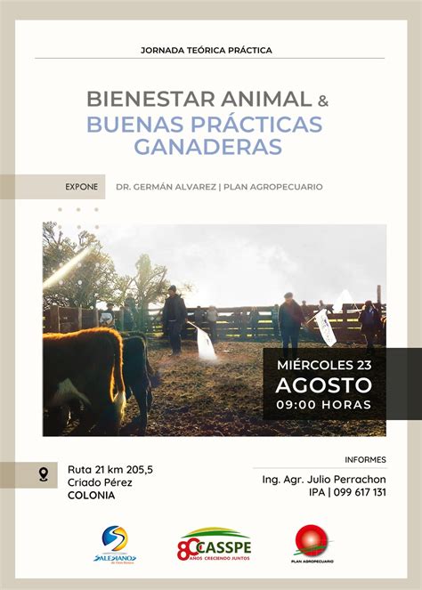 Jornada Teórico Practica Bienestar Animal Y Buenas Prácticas Ganaderas