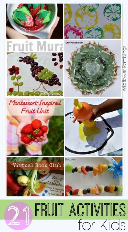 21 fruit activities for kids - Wildflower Ramblings New