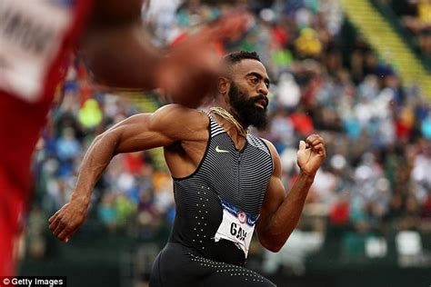 Tyson Gay Chosen For U S Olympic Track Team As Relay Runner Daily Mail Online