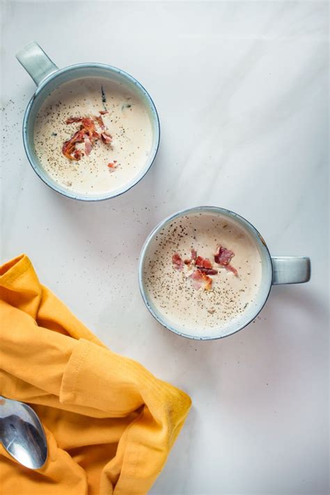 Super Easy Keto Cream of Mushroom Soup - Broke foodies