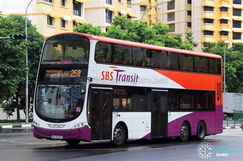 Sbs Transit Bus Service 258 Land Transport Guru