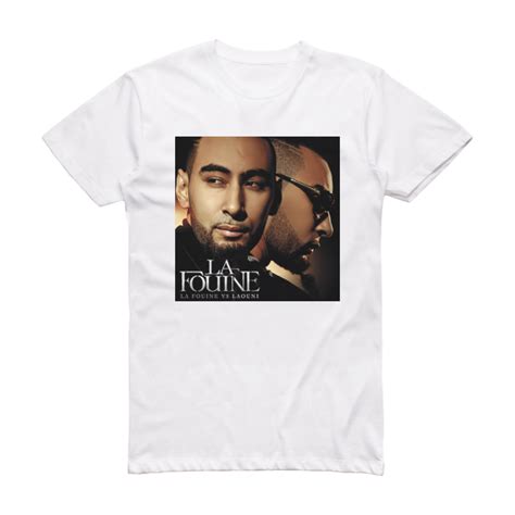 La Fouine La Fouine Vs Laouni Album Cover T Shirt White Album Cover T