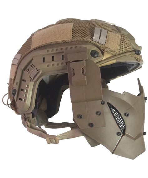 Iron Warrior Mask Olive Green KombatUK