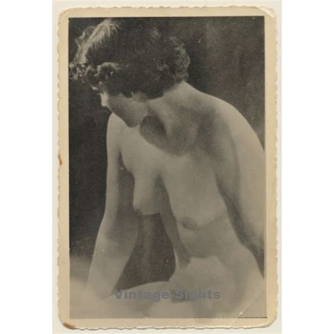 Erotic Study Close Up Of Classic Nude Female Vintage Nd Gen Photo