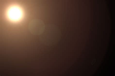 Lens Flare Effect Optical Flares Sun Flare Black Backgrounds