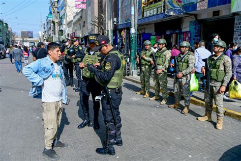 La Victoria Despliegan Mil Polic As Y Militares En Gamarra En