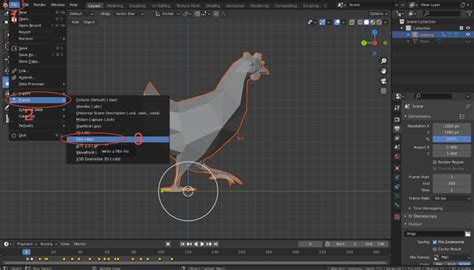 How To Import Blender Animations Using Skinned Meshes With Custom