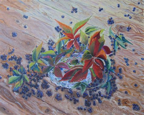 Картина листья на полу. Размеры: 50x40, Год: 2019, Цена: 5000 рублей ...